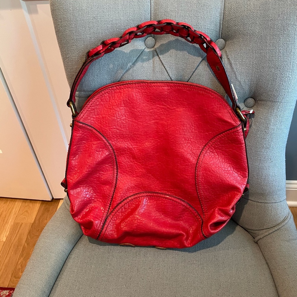 LIKE 🆕 JESSICA SIMPSON ❤️ Red Handbag Purse